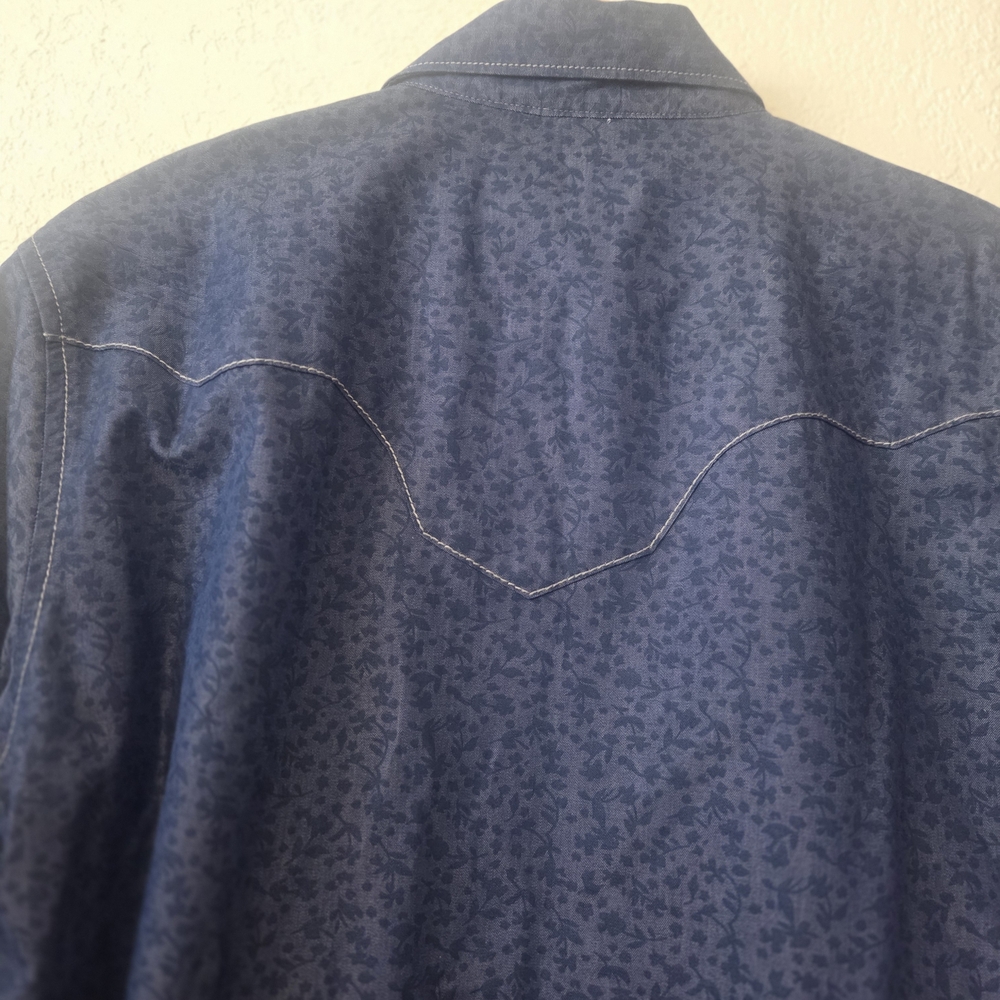 Wrangler Men's Blue Denim Shirt - Picture 7 of 7